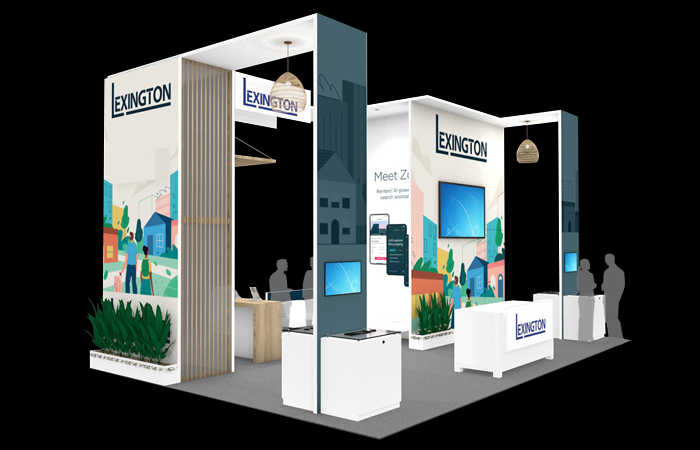 30' Lexington Island Rental w/ Meeting Room and Multiple Demo Areas (RT91494)