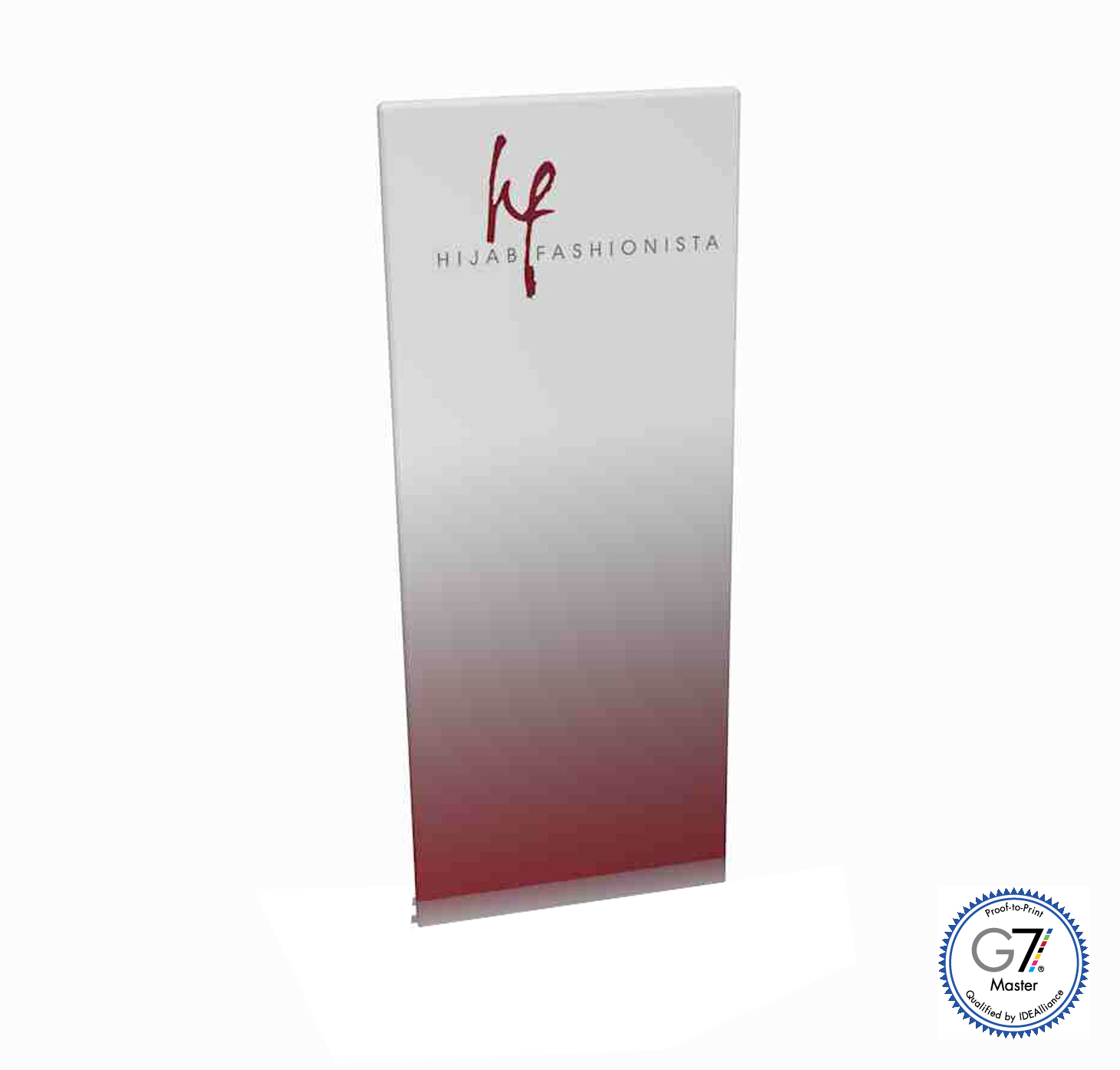 Graphic Refresh - 3' FabLite Glaze Flat Pillowcase Kiosk (AB0543N-GR)