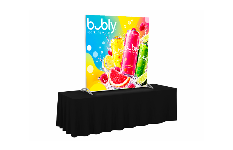 5' LightWall SEG Backlit Fabric Tabletop Display (AB1025N)