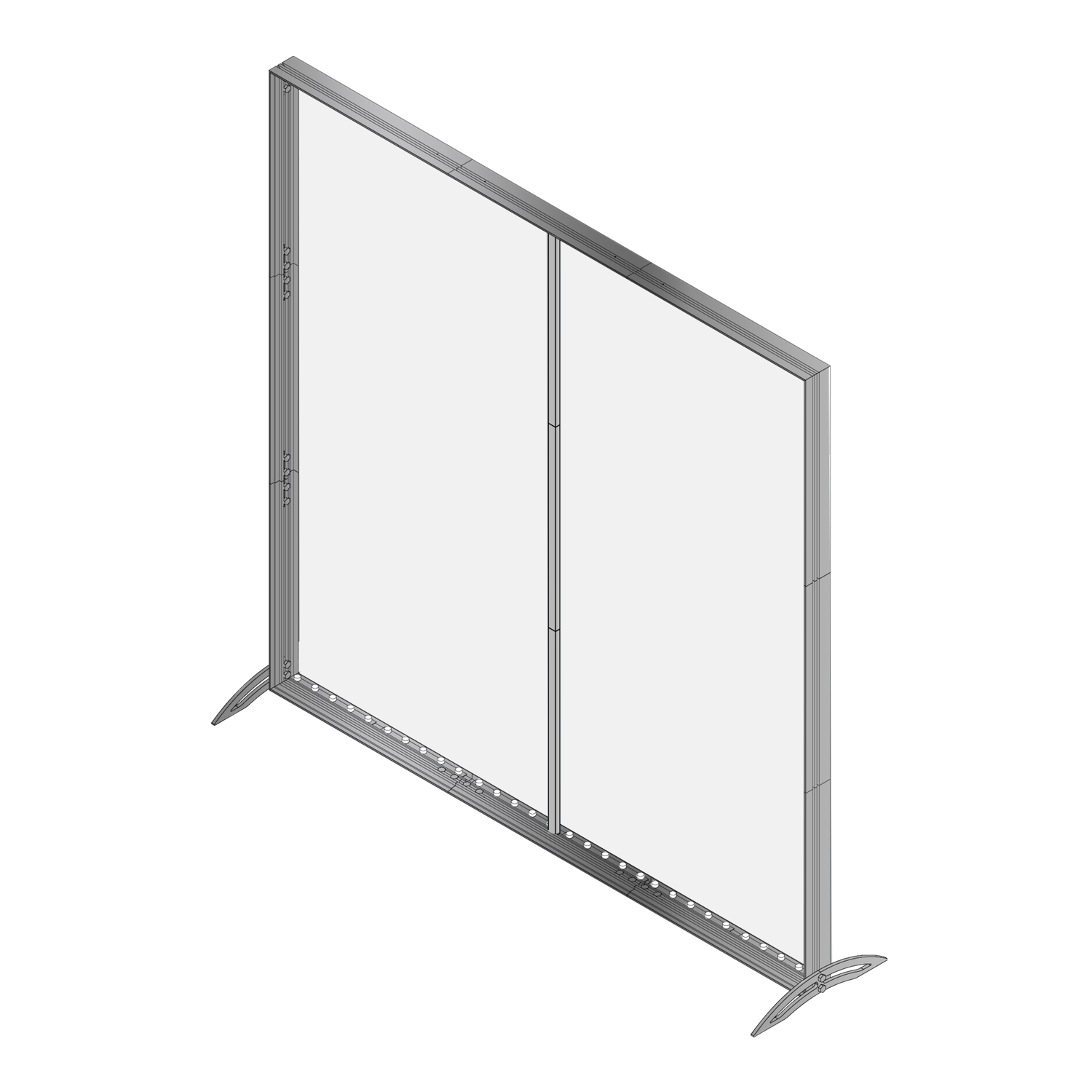 Frame Kit - 8' LightWall SEG Backlit Fabric Display (AB2057N-FX)