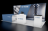 10' x 20' FabLite Display w/ Conference Area and Lockable Storage Counters (ID0536)