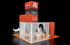 20' x 20' HaloLit Island Exhibit w/ Walk-In Storage and Meeting Areas (ID0568)