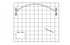 10' FabLite Meringue Horizontal Curve Pillowcase Display (AB2052N)