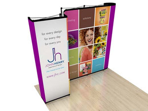 Graphic Refresh for 10' Instand Pop Up Display with Bump Out (AB2011N-GR)