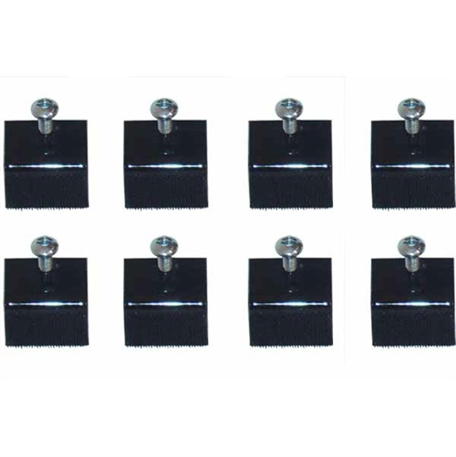 FabriMural Endcap Brackets Set of 8