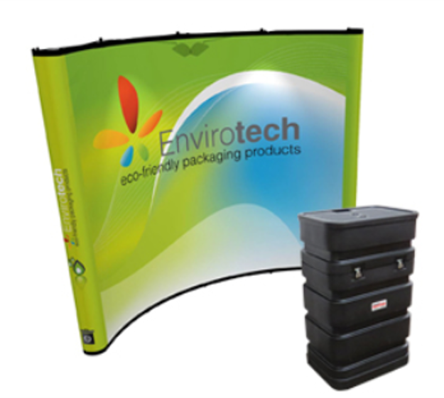 10' Curved Instand® Exhibit Display