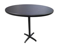 29" Steel Table w/ 36" Round Tabletop